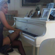 Illustration for article titled Gaga Plays John Lennon's Famous White Piano